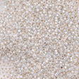 50g Miyuki Round Seed Bead 11/0 Gilt Lined Opal (551)