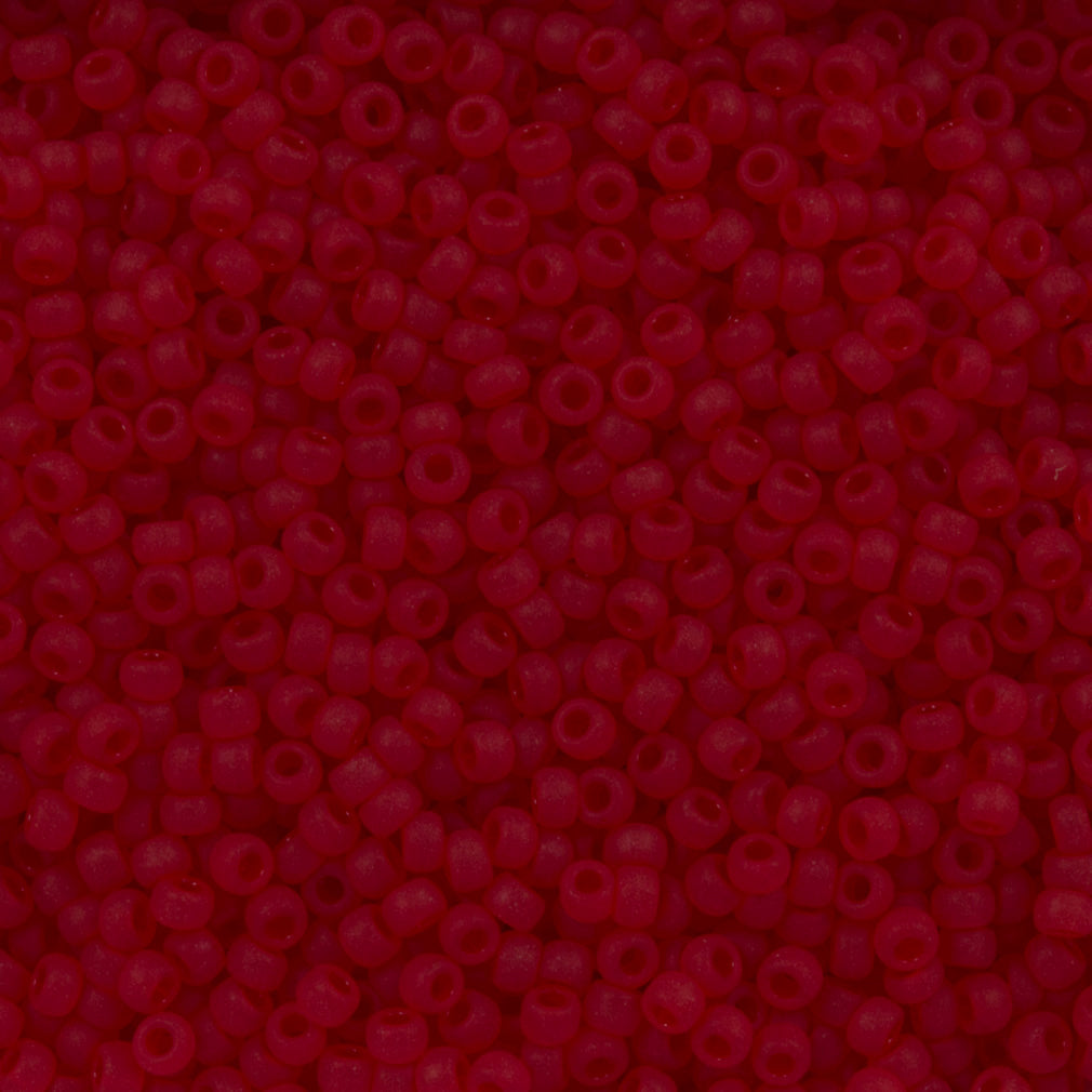 Miyuki Round Seed Bead 6/0 Matte Ruby (141F)