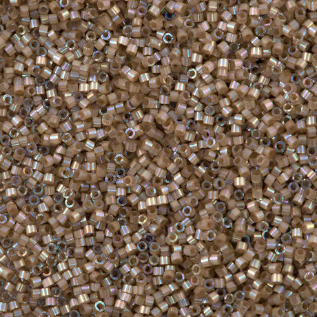 Miyuki Delica Seed Bead 11/0 Silk Inside Dyed Shell AB DB1862