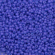 Miyuki Round Seed Bead 11/0 Opaque Dyed Purple 22g Tube (1477)