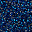 Miyuki Round Seed Beads 5/0 Silver Lined Capri Blue 20g Tube (149S)