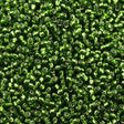 Miyuki Round Seed Bead 11/0 Silver Lined Olive 22g Tube (26)