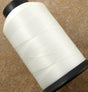 Size 0 Nymo .15mm Nylon White Thread 2894 yd Spool