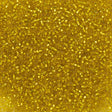 Czech Seed Bead 11/0 Yellow Silver Lined (87010)