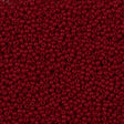 Czech Seed Bead 11/0 Opaque Dark Red 50g (93210)