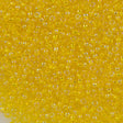 50g Czech Seed Bead 10/0 Transparent Yellow AB (81010)