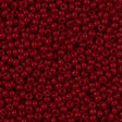Czech Seed Bead 6/0 Opaque Dark Red (93210)