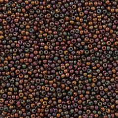 Czech Seed Bead 8/0 Dark Bronze 50g (01640)