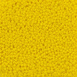 Czech Seed Bead 8/0 Opaque Yellow 50g (83110)