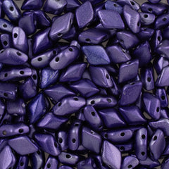 Gemduo Bead 8x5mm Metalust Purple 2-Inch Tube (24202)