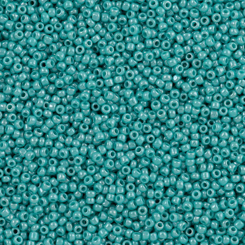 Toho Round Seed Bead 11/0 Opaque Luster Sea Foam (132)