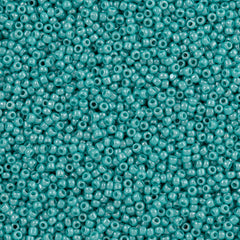 50g Toho Round Seed Bead 11/0 Opaque Luster Sea Foam (132)