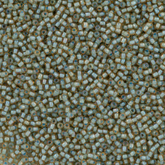 50g Toho Round Seed Bead 11/0 Inside Color Lined Sea Foam Topaz (952)