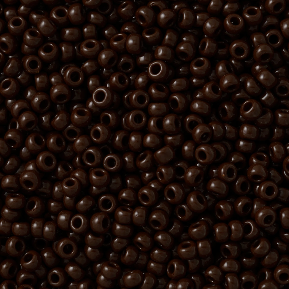 Toho Round Seed Bead 11/0 Opaque Brown (46)