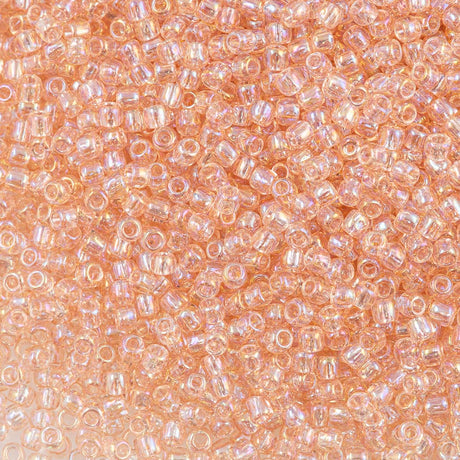 50g Toho Round Seed Bead 11/0 Transparent Champagne AB (169)