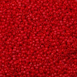 Toho Round Seed Bead 11/0 Opaque Cherry (45A)