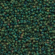 Toho Round Seed Bead 11/0 Matte Aquarius 2.5-inch Tube (710)