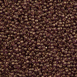 Toho Round Seed Bead 11/0 Transparent Light Amethyst Gold Luster (203)