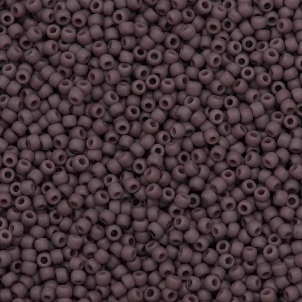 Toho Round Seed Bead 8/0 Matte Semi Glazed Lavender (2608F)