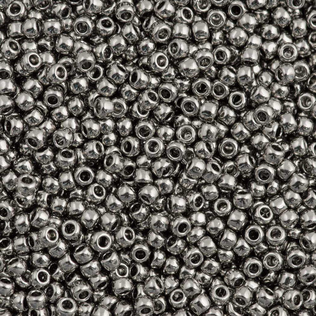 Toho Round Seed Bead 11/0 Nickel Plated (711)