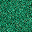 25g Miyuki Delica Seed Bead 11/0 Galvanized Semi Matte Dark Mint DB1182