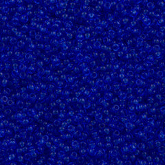 50g Toho Round Seed Beads 6/0 Transparent Sapphire (942)