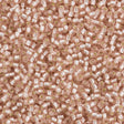 50g toho Round Seed Bead 8/0 Silver Lined Transparent Matte Champagne (31F)