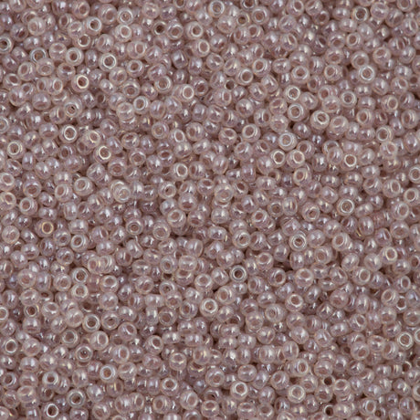 Miyuki Round Seed Bead 11/0 Light Amethyst Ceylon 22g Tube (542)