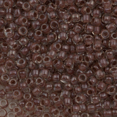 50g Toho Round Seed Bead 6/0 Inside Color Lined Antique Plum (1071)