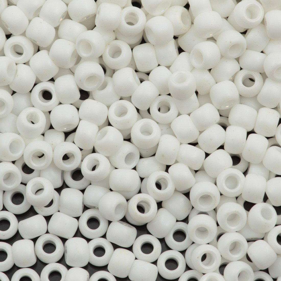 50g Toho Round Seed Bead 6/0 Opaque Matte Milk White (761)