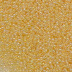 Toho Round Seed Bead 11/0 Inside Color Lined Creamsicle AB 2.5-inch Tube (1846)