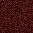 50g Toho Round Seed Bead 11/0 Semi-Glazed Dark Red (2609F)