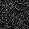 Toho Round Seed Bead 11/0 Semi-Glazed Jet 2.5-inch Tube (2612F)