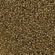 Toho Round Seed Bead 11/0 Silver Lined Pale Amber 2.5-inch Tube (286)