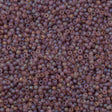 Miyuki Round Seed Bead 11/0 Matte Transparent Amethyst AB 22g Tube (142FR)