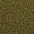Miyuki Round Seed Bead 11/0 Opaque Matte Olive 22g Tube (2033)