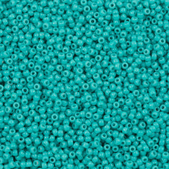 Toho Round Seed Bead 11/0 Opaque Turquoise 2.5-inch Tube (55)