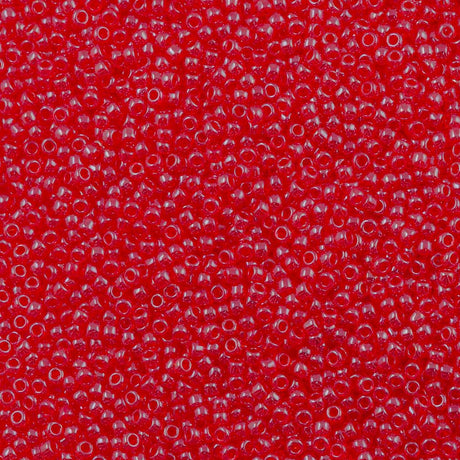 50g Toho Round Seed Bead 11/0 Inside Color Lined Tropical Sunset Luster (109)