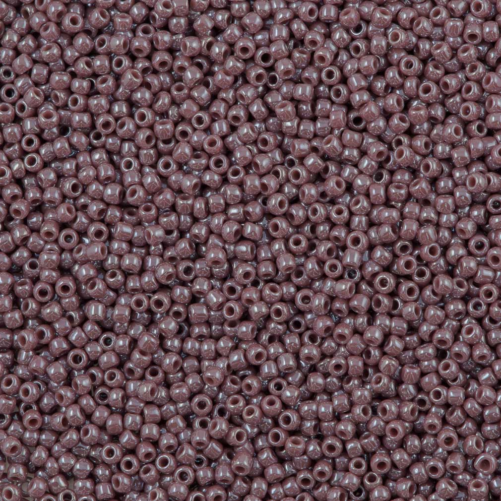 50g Toho Round Seed Bead 11/0 Opaque Lavender Luster (133)