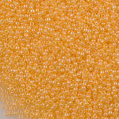 50g Toho Round Seed Bead 11/0 Transparent Ceylon Peach Cobbler (148)