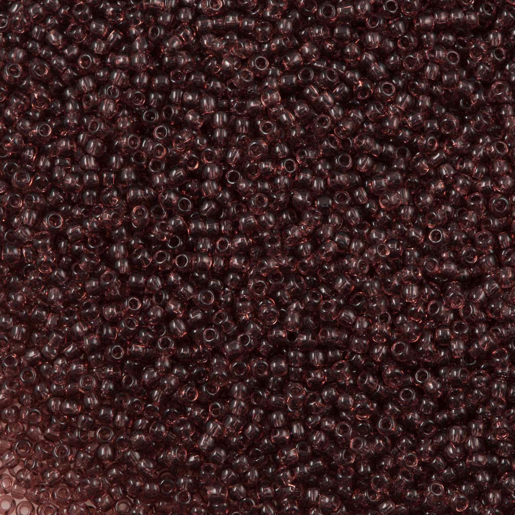  50g Toho Round Seed Beads 11/0 Transparent Medium Amethyst (6B)