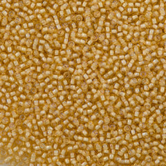 50g Toho Round Seed Bead 11/0 White Lined Buttercup (948)