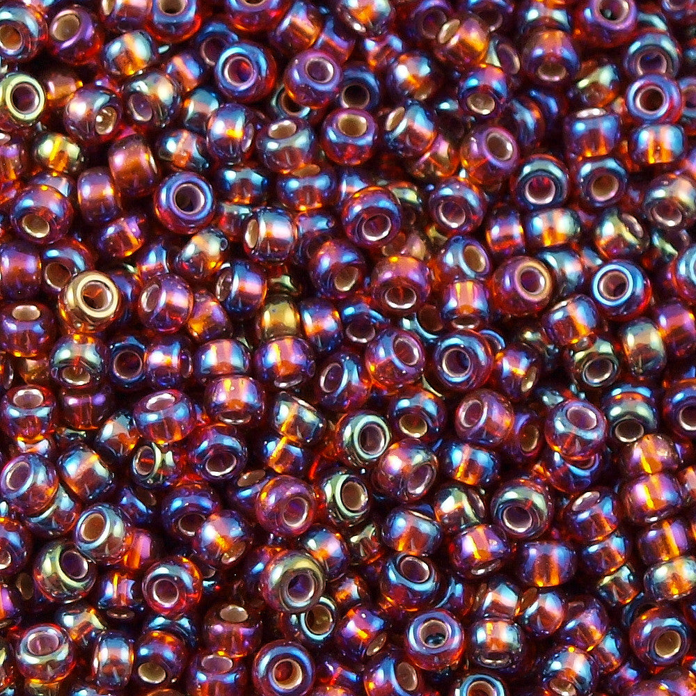 Miyuki Round Rocaille Seed Beads Size 6/0 Opaque Red Approx 20 Grams In 5 Inch Tube - Foto 10