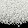 Miyuki Round Seed Bead 6/0 Opaque White 20g Tube (402)