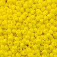 Miyuki Round Seed Bead 11/0 Opaque Yellow (404)