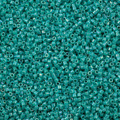 Miyuki Delica Seed Bead 10/0 Opaque Turquoise AB 7g Tube DBM166