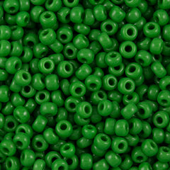 Miyuki Round Seed Bead 11/0 Opaque Jade Green 22g Tube (411)