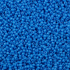 Toho Round Seed Bead 11/0 Opaque Cornflower 2.5-inch Tube (43D)