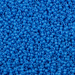 Toho Round Seed Bead 11/0 Opaque Cornflower 2.5-inch Tube (43D)