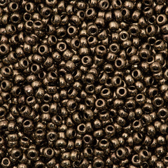 Miyuki Round Seed Bead 8/0 Metallic Chocolate 22g Tube (461)